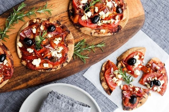 7-Tage-Rezept-Herausforderung: Pitta-Pizzen
